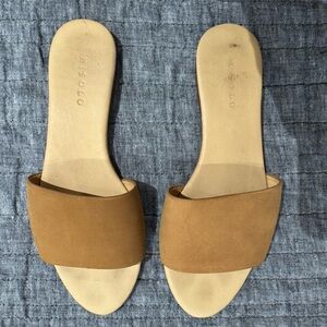 Nisolo Tan Women's Slide Sandals